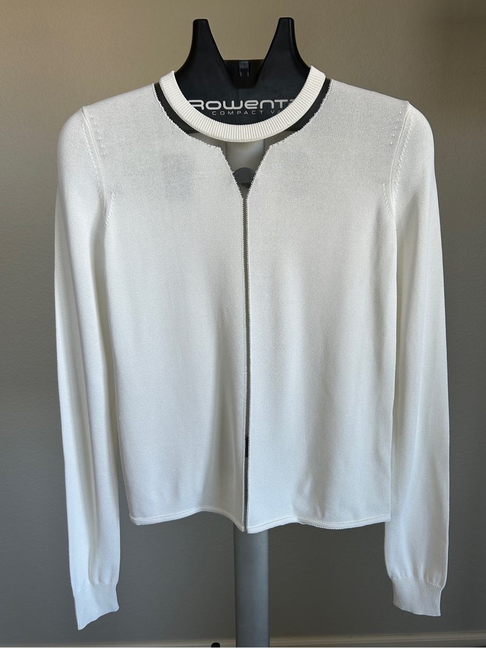 Alexander Wang Crew Neck Long Sleeve Top Size S